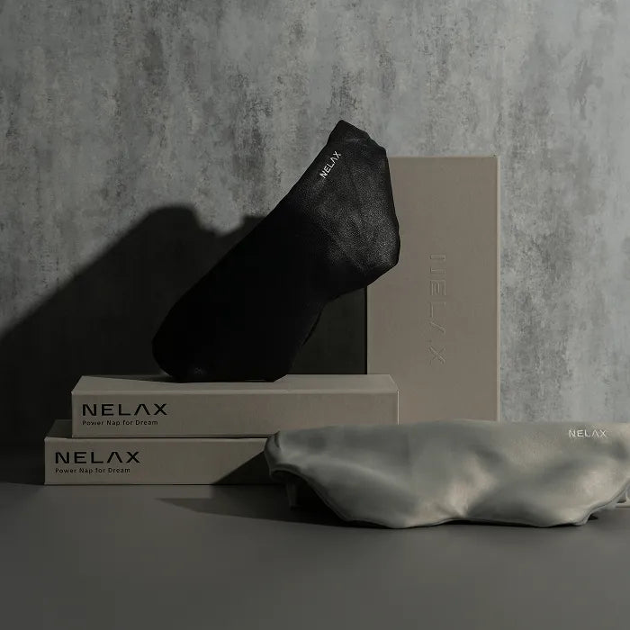 NELAX 加重アイマスク グレー NELAX 加重アイマスク めざましテレビ紹介☆